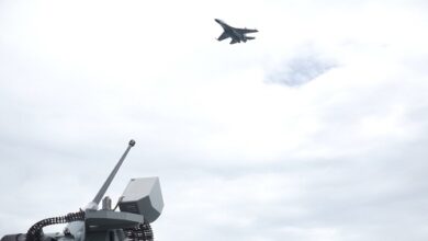 Pertahankan Pangkalan, Personel Lantamal VI Lumpuhkan Serangan Pesawat Udara Musuh