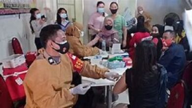 Vaksinasi di 9 Pasar, Perumda Pasar Makassar Gandeng Polrestabes