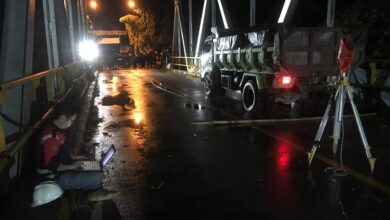 Uji Beban Jembatan Sungai Batang Berjalan Mulus