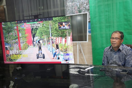 Konferensi Iklim, Danny Pomanto Paparkan Program Karbon Rendah di Makassar