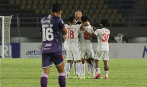 PSM Makassar Tekuk Persita Tengerang 0-3, M Arfan Borong 2 Gol