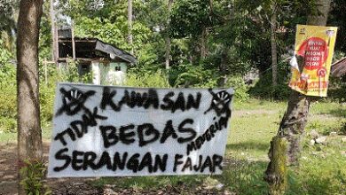 Sambut Pilkades Serentak, Warga Lamuru Buat "Kawasan Tidak Bebas Serangan Fajar"