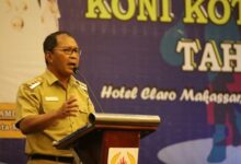 Di Rakor KONI Makassar Walikota Danny Tegaskan Akan Bangkitkan Olahraga Sasar Pelajar