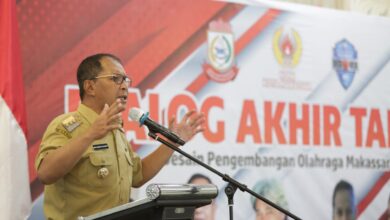 Wali Kota Danny Benahi Sapras Olah Raga Dan Perhatikan Kesejahteraan Atlit