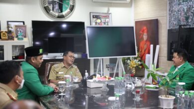 Pertemuan Wali Kota Danny-Ketua DPC PPP Makassar Bahas Peluang Bangkitkan Pembangunan Kota
