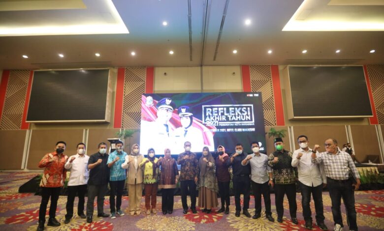 Refleksi Akhir Tahun 2021,Wali Kota Danny Paparkan Capaian Pemkot Makassar