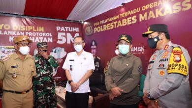 Wali Kota Makassar Danny Pantau Kekondusifan Malam Pergantian Tahun Bersama Forkopimda
