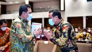 Dirjen Politik dan Pemerintahan Umum Kemendagri Sanjung Andi Sudirman Sulaiman