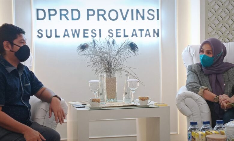 Audience dengan Ketua DPRD Sulsel, Saharuddin Ridwan Paparkan Program Peningkatan Kualitas Pasar Rakyat dan Digitalisasi Pasar