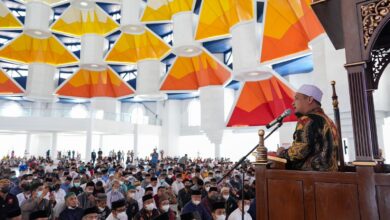 Mulai Digunakan Salat, Warga Senang Pemprov Sulsel Rampungkan Masjid Kubah 99 Asmaul Husna