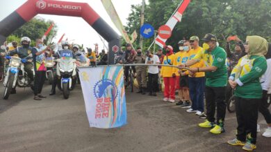 Jelang Hari Jadi Bone Yang Ke 692 Ribuan Peserta Ikut Meriahkan Acara Fun Bike