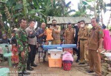 1 Rumah Terbakar di Banyuanyara, Takalar BPBD Sulsel Salurkan Bantuan