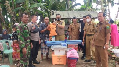 1 Rumah Terbakar di Banyuanyara, Takalar BPBD Sulsel Salurkan Bantuan