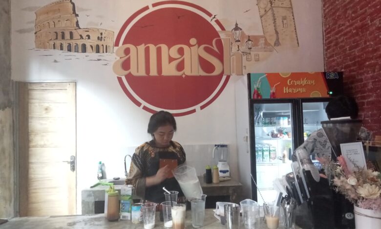 Cafe Amaish Kini Hadir Dikota Makassar Mengusung Konsep Eropa