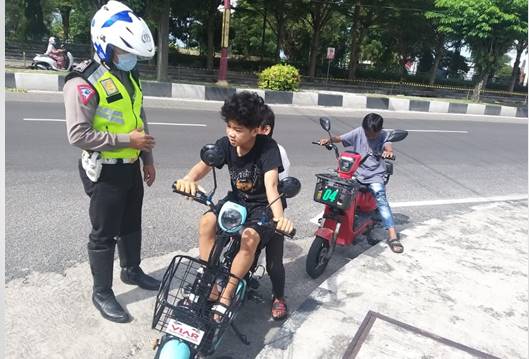 Dishub Makassar Dukung Polrestabes Makassar Pelarangan Sepeda Listrik Dijalanan Umum