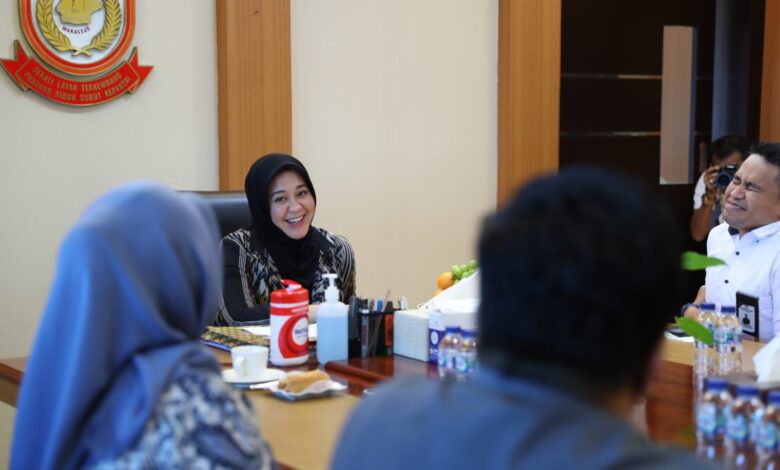 Fatmawati Rusdi bersama KPU Makassar Bahas Pendidikan Politik Berbasis Lorong Wisata
