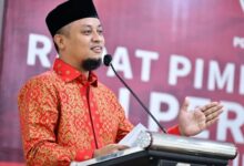 Gubernur Andi Sudirman Hadiri Rapat Pimpinan PDI-Perjuangan Sulsel