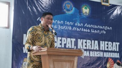 Kanjilo Dicanangkan Jadi Desa Bersinar, Bupati Gowa Harap Bangun SDM Bebas Narkoba