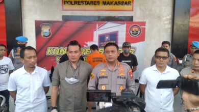 Polrestabes Makassar Berhasil Menangkap Pengedar Narkoba Seberat 416 gram