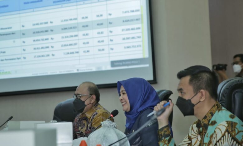 Rakor Monev Wawali Makassar Dorong SKPD Percepat Realisasi Belanja APBD Triwulan ll 2022