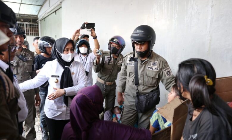 Wakil Wali Kota Fatmawati Rusdi Turun Langsung ke Jalan Razia Anjal-Gepeng