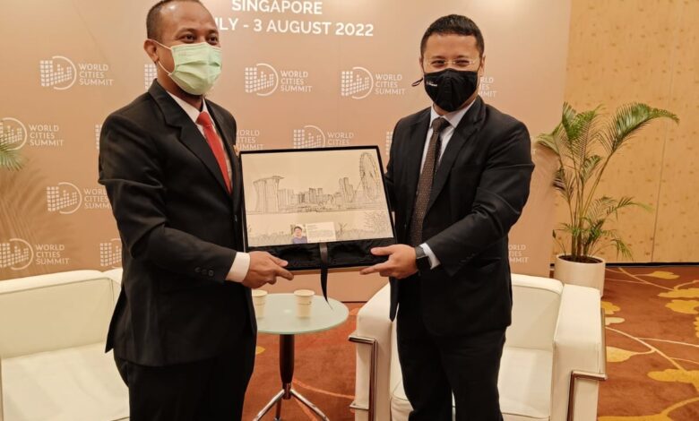 Gubernur Andi Sudirman Hadiri World Cities Summit (WCS) 2022