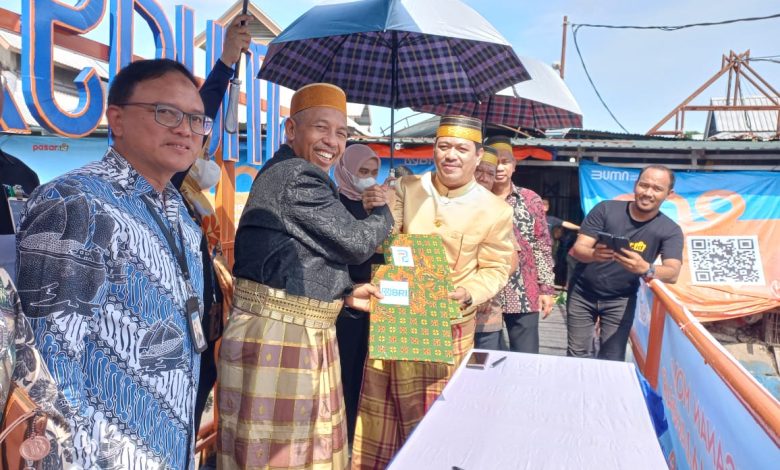 BRI Regional Makassar Gelar MOU Bersama Perumda Pasar Karya di Pasar Pabaeng-Baeng Makassar