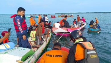 Basarnas Tanggap Cari Nelayan Asal Luwu Yang Dilaporkan Hilang
